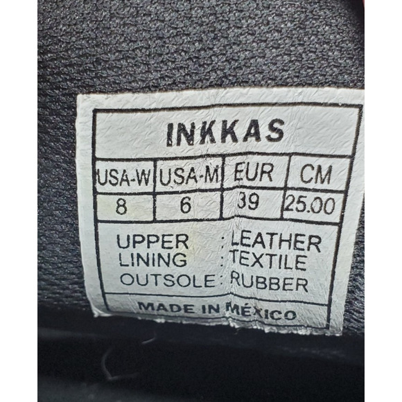 Inkkas Jogger Shoes Womens 8 Brazil Colorful Suede Desert Low Top Retro Sneaker - Picture 13 of 14